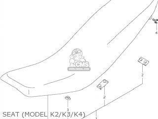 SEAT (MODEL K2/K3/K4) - DR-Z400E 2003 (K3) USA (E03) DRZ400E DR Z400E