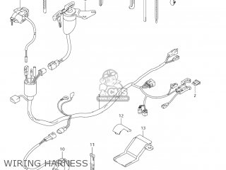 WIRING HARNESS - DR-Z400E 2006 (K6) USA (E03) DRZ400E DR Z400E