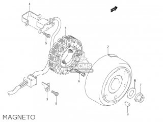 MAGNETO - DR-Z400E 2007 (K7) USA (E03) DRZ400E DR Z400E