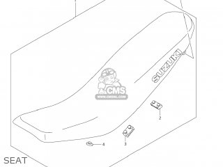 SEAT - DR-Z400E 2007 (K7) USA (E03) DRZ400E DR Z400E