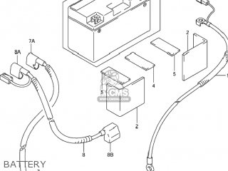 BATTERY - DR-Z400S 2001 (K1) USA (E03) DRZ400S DR Z400S