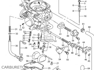 CARBURETOR - DR-Z400S 2001 (K1) USA (E03) DRZ400S DR Z400S