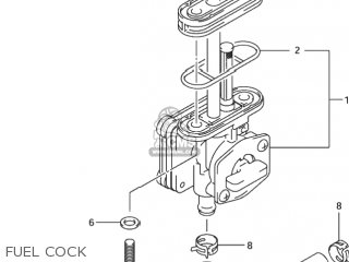 FUEL COCK - DR-Z400S 2001 (K1) USA (E03) DRZ400S DR Z400S
