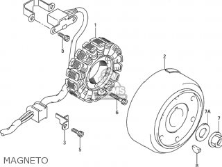 MAGNETO - DR-Z400S 2001 (K1) USA (E03) DRZ400S DR Z400S