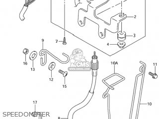 SPEEDOMETER - DR-Z400S 2001 (K1) USA (E03) DRZ400S DR Z400S