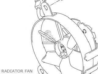 RADIATOR FAN - DR-Z400S 2004 (K4) USA (E03) DRZ400S DR Z400S