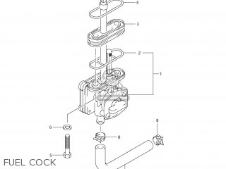 FUEL COCK - DR-Z400S 2007 (K7) USA (E03) DRZ400S DR Z400S