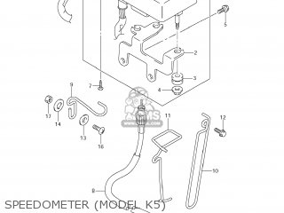 SPEEDOMETER (MODEL K5) - DR-Z400S 2008 (K8) USA (E03) DRZ400S DR Z400S