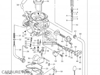 CARBURETOR - DR-Z400S 2009 (K9) USA (E03) DRZ400S DR Z400S
