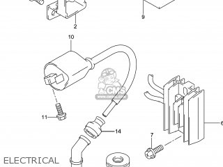 ELECTRICAL - DR-Z400S 2014 (L4) USA (E03) DRZ400S DR Z400S