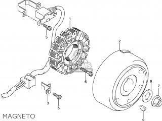MAGNETO - DR-Z400S 2014 (L4) USA (E03) DRZ400S DR Z400S