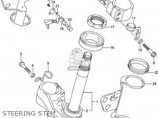 STEERING STEM - DR-Z400S 2014 (L4) USA (E03) DRZ400S DR Z400S