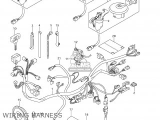 WIRING HARNESS - DR-Z400SM 2007 (K7) USA (E03) DRZ400SM DR Z400SM