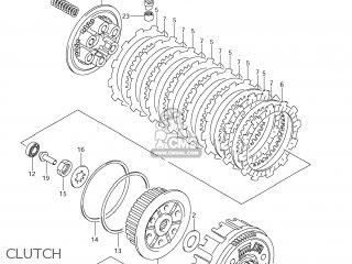 CLUTCH - DR-Z400SM 2009 (K9) USA (E03) DRZ400SM DR Z400SM