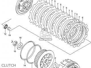 CLUTCH - DR-Z400SM 2014 (L4) USA (E03) DRZ400SM DR Z400SM