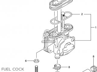 FUEL COCK - DR-Z400SM 2014 (L4) USA (E03) DRZ400SM DR Z400SM