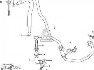 OIL HOSE - DR-Z400SM 2014 (L4) USA (E03) DRZ400SM DR Z400SM