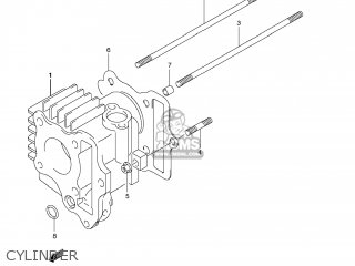 Suzuki DR-Z70 2009 (K9) USA (E03) DRZ70 DR Z70 parts lists and schematics