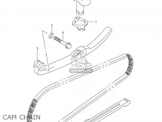 CAM CHAIN - DR-Z70 2009 (K9) USA (E03) DRZ70 DR Z70