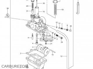 CARBURETOR - DR-Z70 2009 (K9) USA (E03) DRZ70 DR Z70