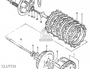 CLUTCH - DR100 1983 (D) USA (E03)