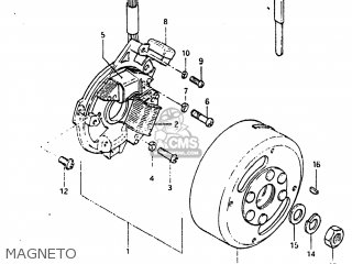 MAGNETO - DR100 1983 (D) USA (E03)