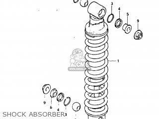 SHOCK ABSORBER - DR100 1983 (D) USA (E03)