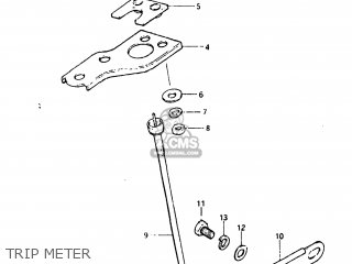 TRIP METER - DR100 1983 (D) USA (E03)
