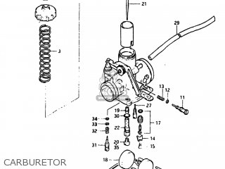 CARBURETOR - DR100 1984 (E) USA (E03)