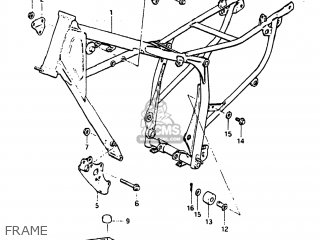 FRAME - DR100 1984 (E) USA (E03)