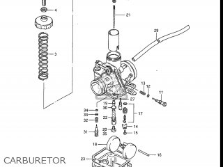 CARBURETOR - DR100 1986 (G) USA (E03)