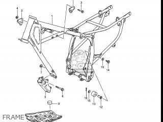 FRAME - DR100 1986 (G) USA (E03)