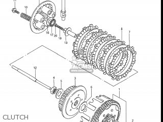 CLUTCH - DR100 1988 (J) USA (E03)