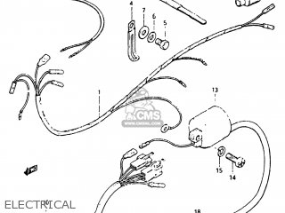 ELECTRICAL - DR125 1983 (D) USA (E03)
