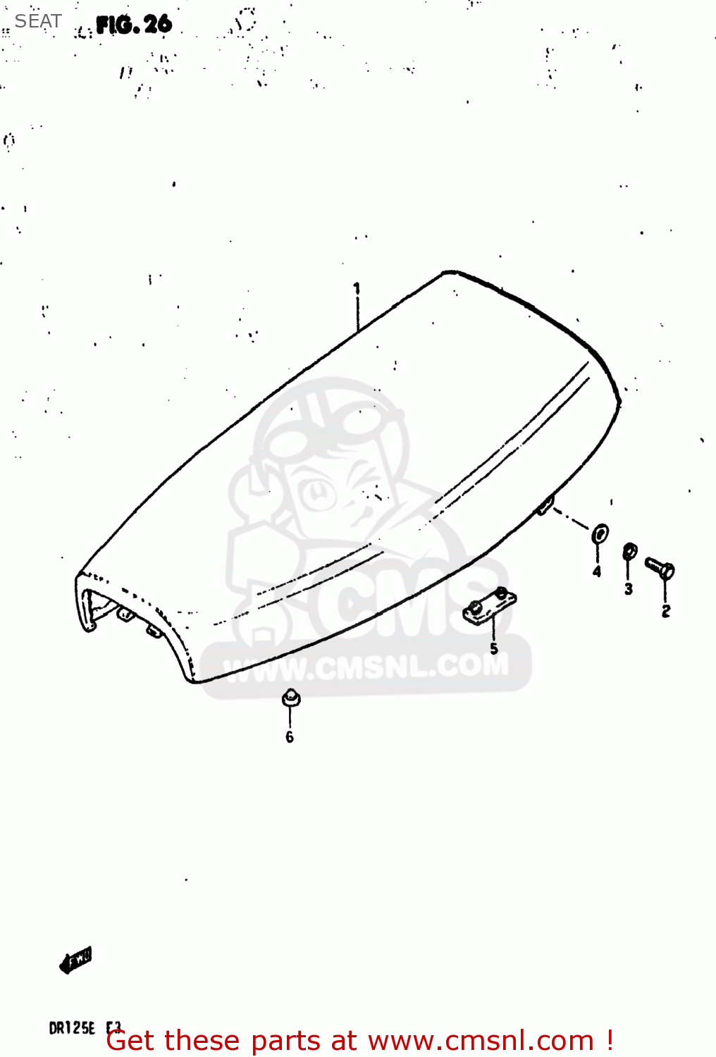 SEAT DR125 1984 (E) USA (E03)