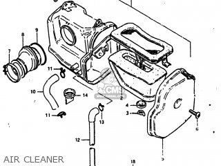 AIR CLEANER - DR125 1984 (E) USA (E03)