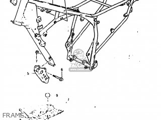 FRAME - DR125 1984 (E) USA (E03)