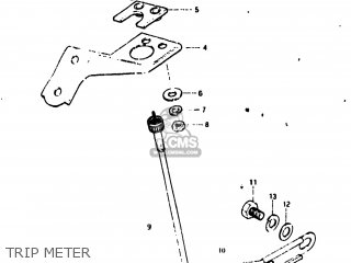 TRIP METER - DR125 1984 (E) USA (E03)