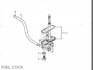 FUEL COCK - DR125 1988 (J) USA (E03)