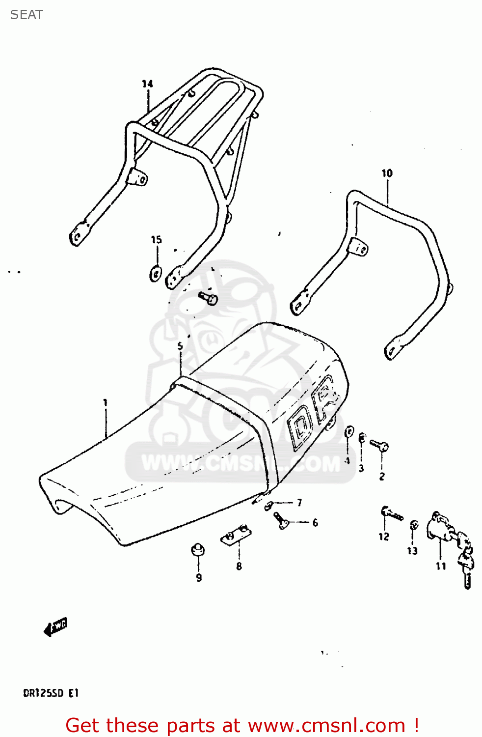SEAT DR125S 1982 (Z)