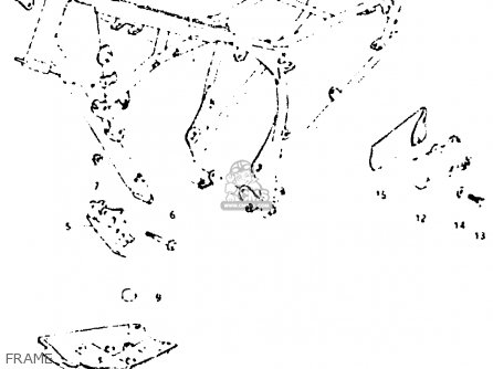 FRAME - DR125S 1982 (Z)