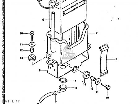BATTERY - DR125S 1984 (E)