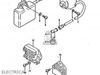 ELECTRICAL - DR125S 1984 (E)