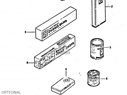 OPTIONAL - DR125S 1984 (E)