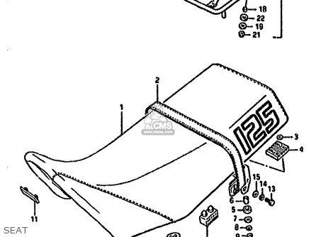 SEAT - DR125S 1987 (H) (E01 E02 E04 E15 E18 E21 E24)