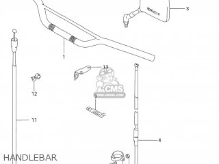 HANDLEBAR - DR125SE 1995 (S) USA (E03)
