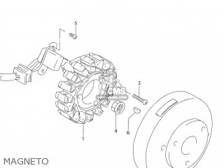 MAGNETO - DR125SE 1995 (S) USA (E03)