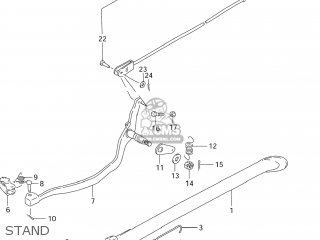 STAND - DR125SE 1995 (S) USA (E03)