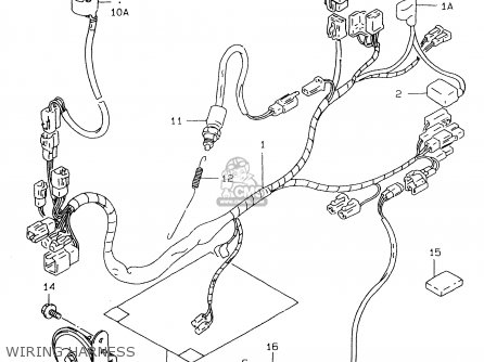 WIRING HARNESS - DR125SE 2000 (Y)