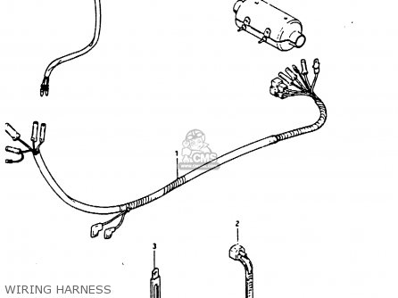 WIRING HARNESS - DR200 1986 (G)